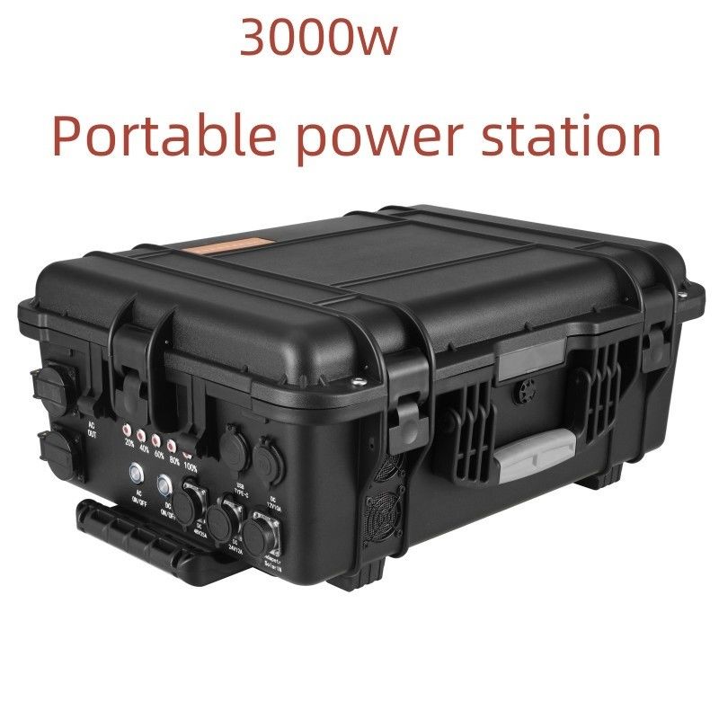โรงไฟฟ้า LiFePO4 3000W การแก้ไขสุดยอดสําหรับความต้องการพลังงานในบ้านและภายนอก