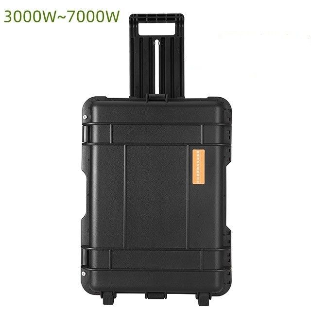 แบตเตอรี่ LiFePO4 ความจุสูง สถานไฟฟ้าพลังงานแสงอาทิตย์แบบพกพา 42kg 610*440*250 มม
