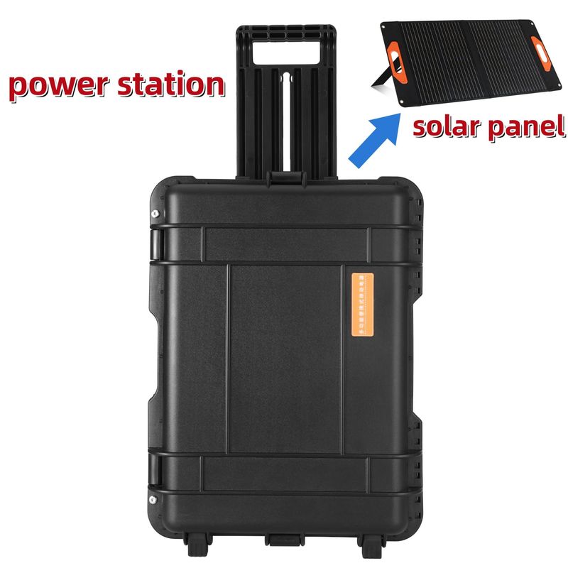 เครื่องผลิตพลังงานแสงอาทิตย์ 3000W ในกลางแจ้งและการชาร์จสําหรับอุปกรณ์เคลื่อนที่และแคมป์