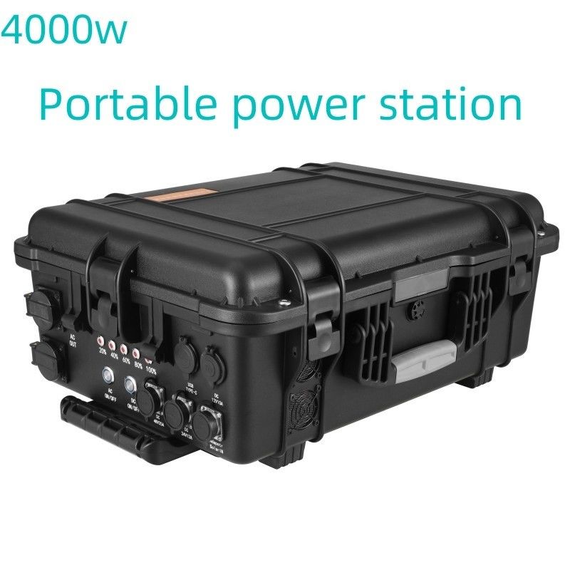 LT-40 สถานที่พลังงานพกพาขนาด 4000W 110V/220V สําหรับการท่องเที่ยวกลางแจ้งฉุกเฉิน