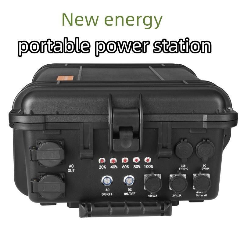 แบตเตอรี่ลิตยูมเทอร์เนอรี่ 6000W โจ๊กเนเตอร์แสงอาทิตย์สําหรับการถ่ายภาพ Drone ในกลางแจ้ง