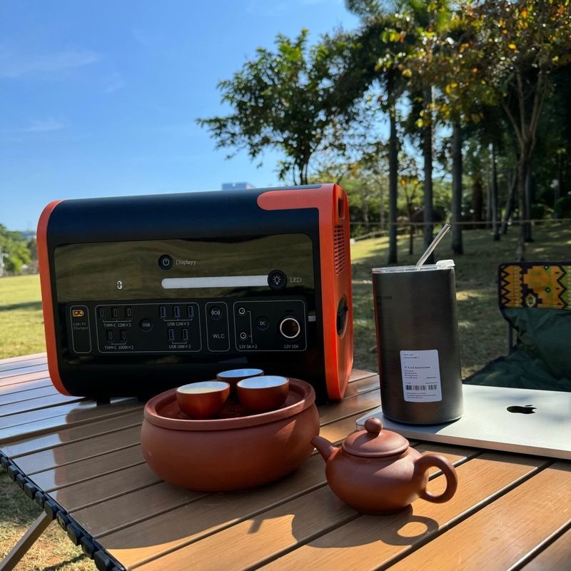 AT22 2000W 2200W LiFePO4 แบตเตอรี่ พกพาสถานีพลังงานสําหรับระบบ Outdoor Power Bank