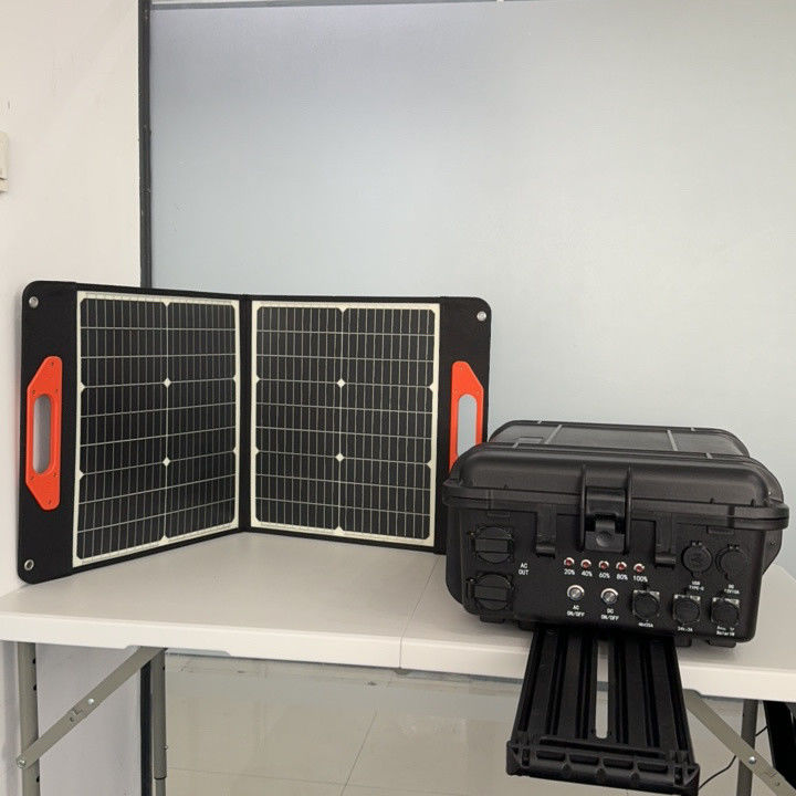 สถานไฟฟ้าเคลื่อนไหวพลังแสงอาทิตย์ฉุกเฉิน 4000W พร้อม USB/Type-C 18W Max และยาวนาน