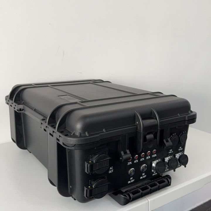 6-7 ชั่วโมง ชาร์จเวลา 4kw LiFePO4 แบตเตอรี่ 3840wh สถานที่พลังงานเคลื่อนที่สําหรับรถไฟฟ้า