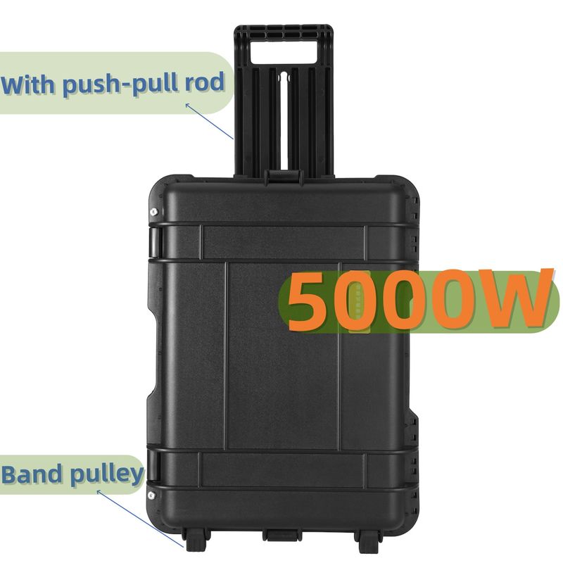 เครื่องผลิตพลังงานแสงอาทิตย์สูงสุด 8000W สําหรับการตั้งแคมป์