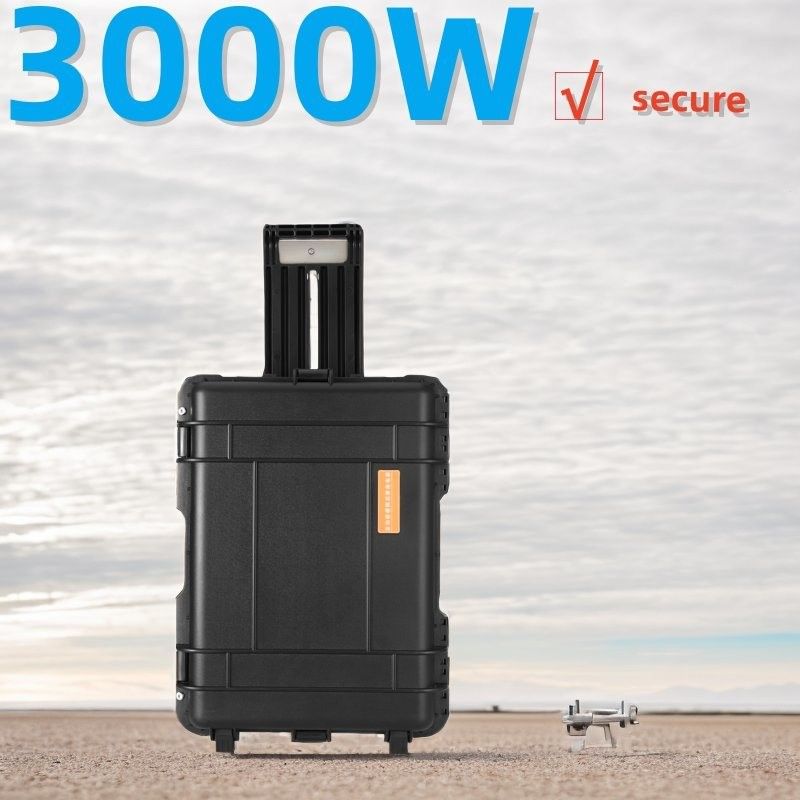 เกาหลีส่งออกชาร์จโทรศัพท์มือถือ 3000W UPS โรงไฟฟ้ามือถือพร้อมชาร์จแสงอาทิตย์