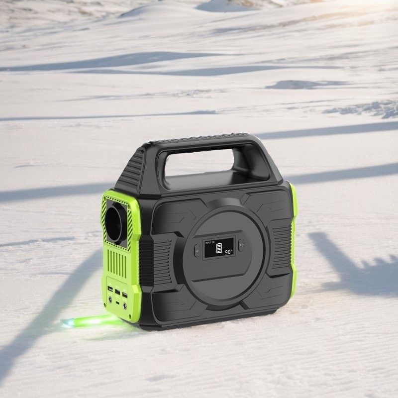 เครื่องกําเนิดพลังงานแสงอาทิตย์นอกเครือ UN38.3 เครื่องไฟฟ้าพกพา 300W สําหรับแคมป์