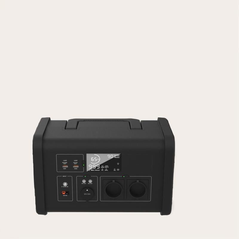 สถานไฟฟ้าแบตเตอรี่ลิตยูม 700W สําหรับการเดินทางในกลางแจ้งและไฟฟ้าฉุกเฉิน