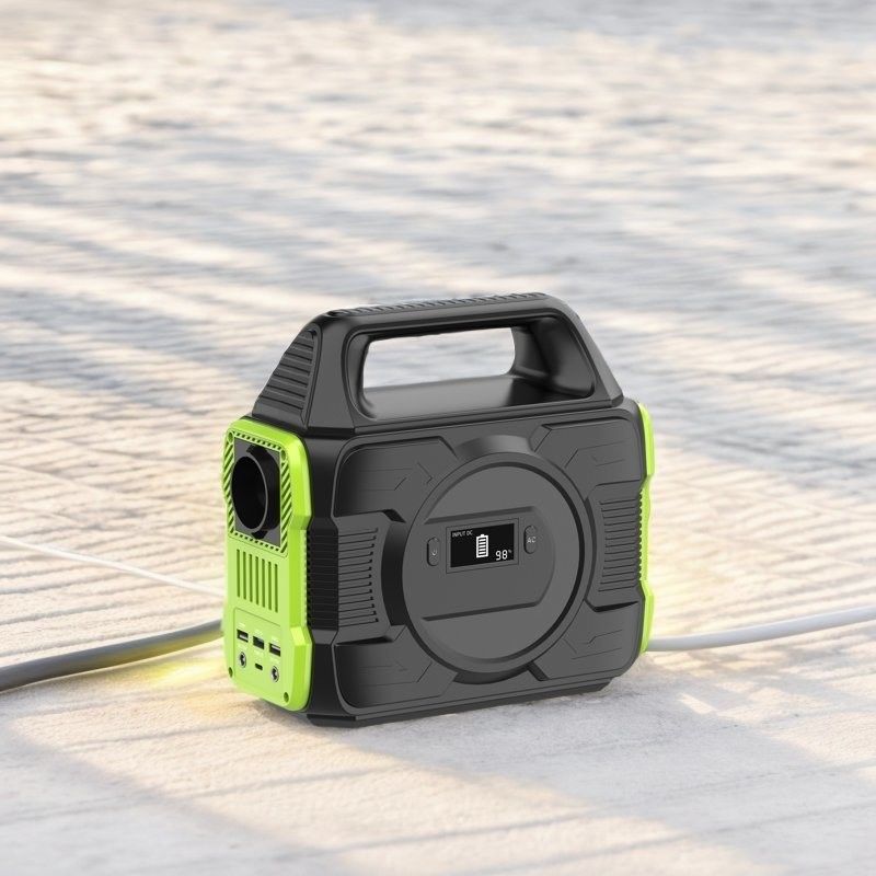 EU AC Socket 300W 500W เครื่องผลิตพลังงานฉุกเฉินขนาดเล็กขนาดเบา