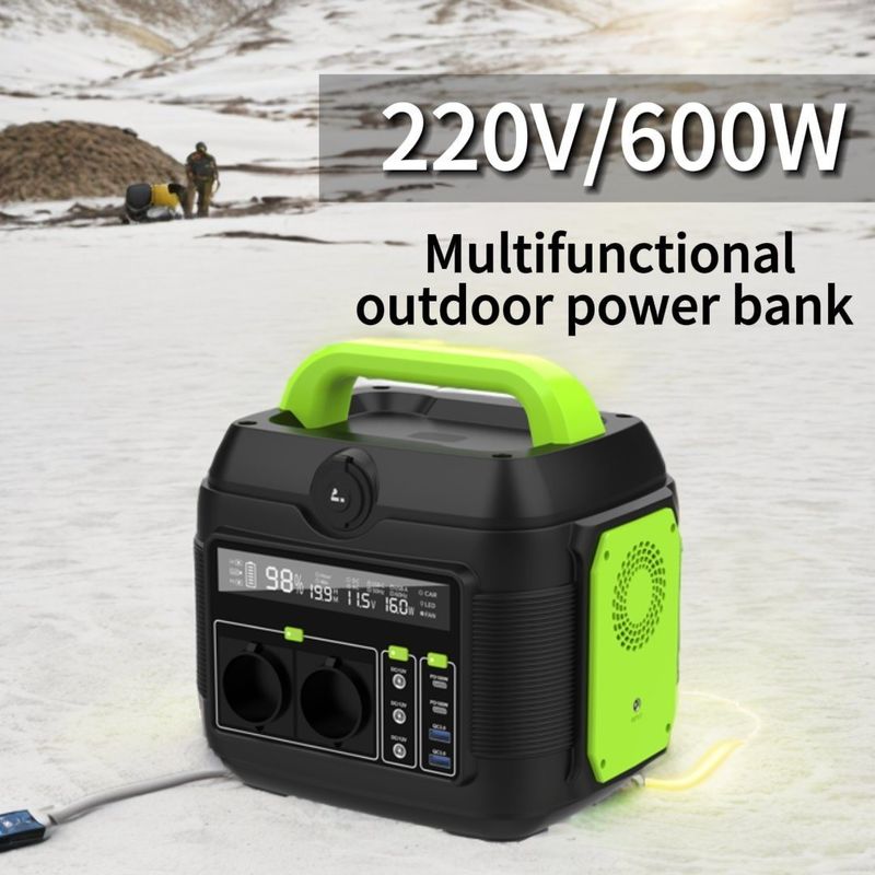มือถือพับได้ 220V 600W เครื่องผลิตพลังแสงอาทิตย์ขนาดเล็กสําหรับสแตนดาร์ดยุโรป ประเภทโซเกตแอฟริกาใต้