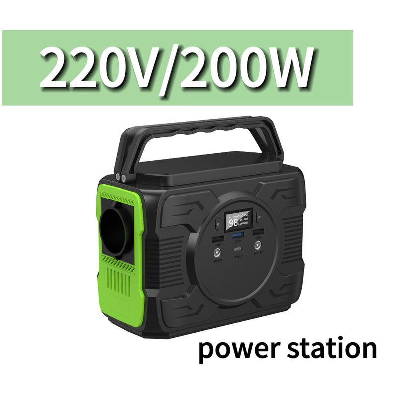 ธนาคารพลังงานแบบพกพาขนาดเล็ก 200W ด้วย Ec5 Output 12V/200-300A และความจุหมาย 173wh