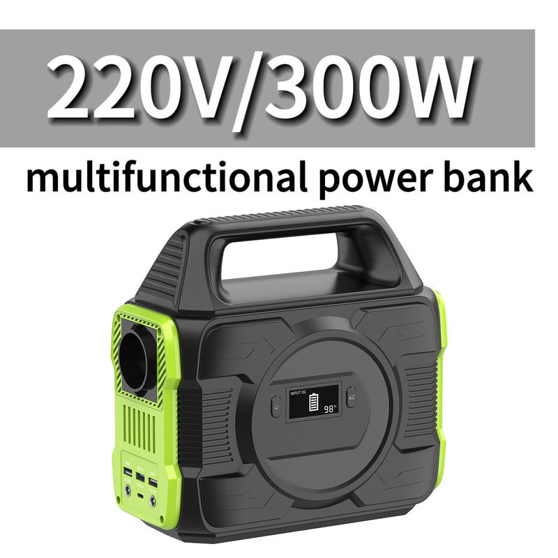 110V 220V 300W โรงไฟฟ้าพกพา โซลาร์เจนเนอเรเตอร์ แพวเวอร์แบงค์ S3 สีที่สามารถปรับแต่งได้