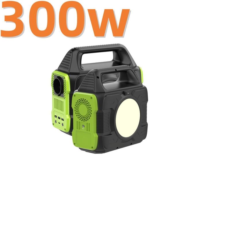 เครื่องผลิตพลังงานแสงอาทิตย์สําหรับแคมป์กลางแจ้ง พร้อม LiFePO4 แบตเตอรี่ 288wh สถานที่พลังงานพกพา