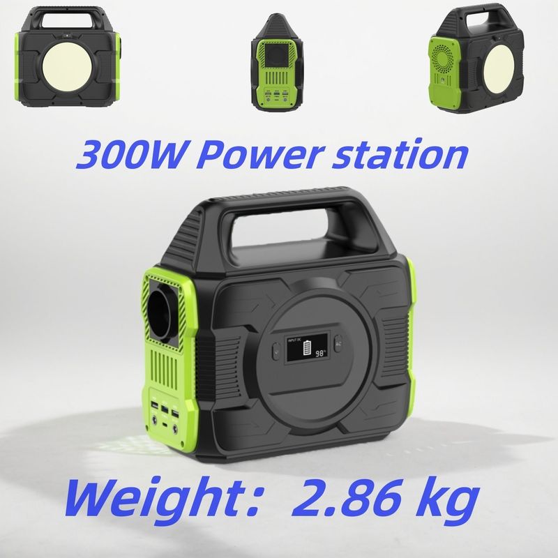 เครื่องผลิตพลังงานแสงอาทิตย์แบบพกพา 300W สําหรับฉุกเฉินและตามความต้องการ