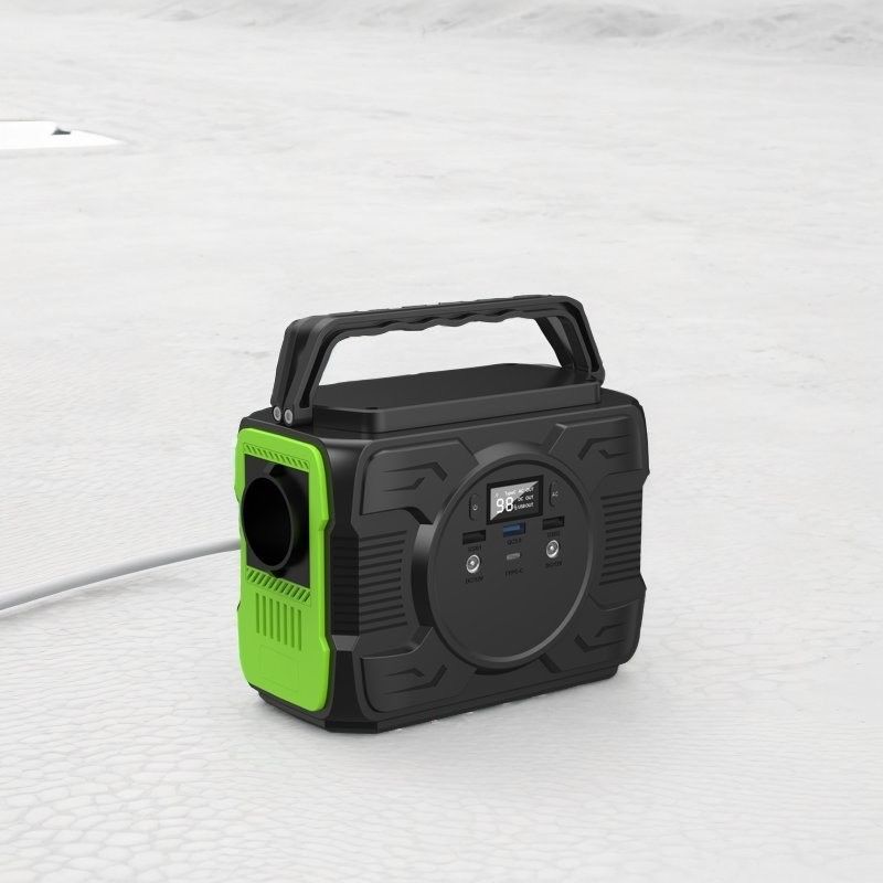 โรงไฟฟ้าเคลื่อนไหว 200W แบตเตอรี่ลิทธิียม เครื่องกําเนิดลมกลางแจ้งสําหรับ RV Uav Energy Storage