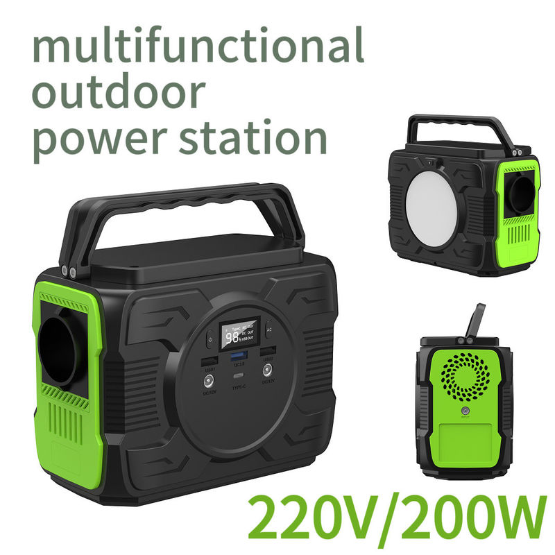 ความจุสูง 200W ประเภทการเก็บพลังงาน พลังงานประปา 220V พลังงานเคลื่อนไหวสําหรับการปรับปรุง