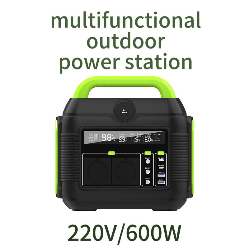 สีที่สามารถปรับแต่งได้ S6 Outdoor Multi-Purpose 600W พกพา สถานที่ชาร์จ แพวเวอร์แบงค์