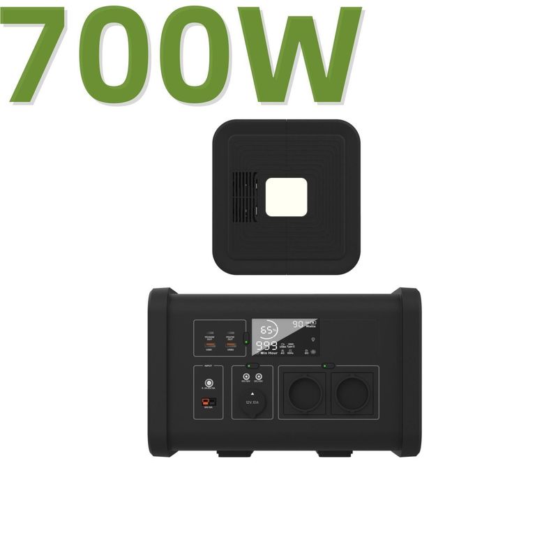 537.6wh LiFePO4 แบตเตอรี่ พกพาสถานีพลังงาน ของคุณไปยังเครื่องมือสําหรับแคมป์และมากกว่า