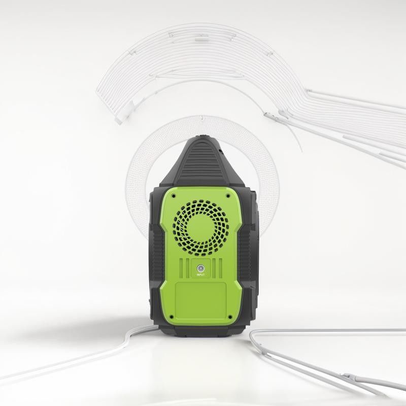 โรงไฟฟ้าพลังแสงอาทิตย์พกพา 300W/600W อินเวอร์เตอร์ชาร์จเร็ว