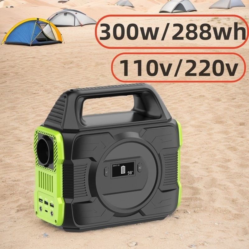 300W อินเวอร์เตอร์คลื่นไซน์บริสุทธิ์ โซลาร์ / โซคเกตไฟฟ้า AC / การชาร์จรถไฟฟ้าฉุกเฉิน