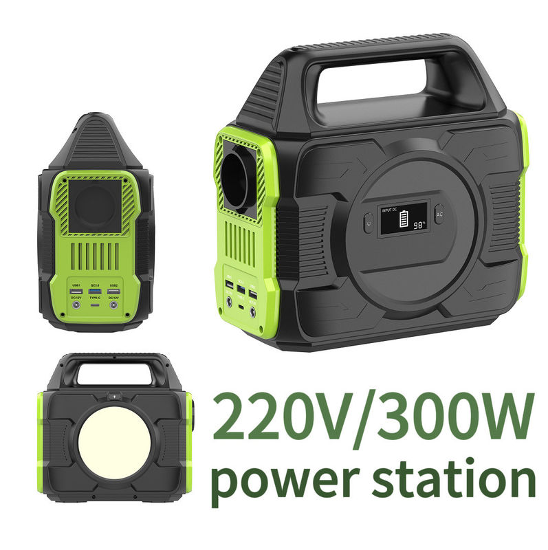 300W 200W 500W 600W สถานที่พลังงานพกพาสําหรับการตั้งแคมป์ภายนอก RV การเดินทาง RV Generator