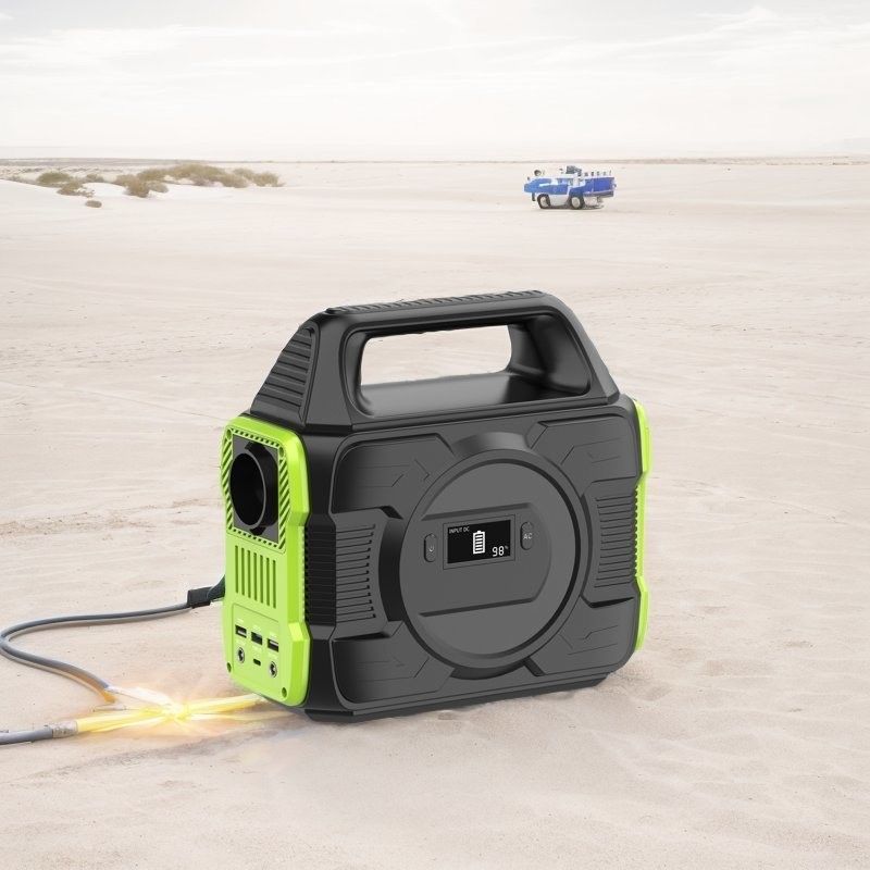 300W/600W Camping AC Mobile Power Station พร้อมผลิตหลายฟังก์ชันและ QC3.0 การชาร์จเร็ว