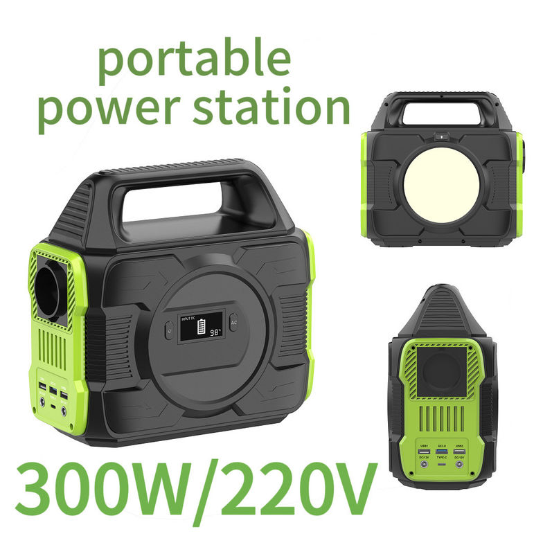 สถานไฟฟ้าความถี่สูง 300W DC ไปยัง AC อินเวอร์เตอร์คลื่นไซน์บริสุทธิ์ที่มี EU AC Socket