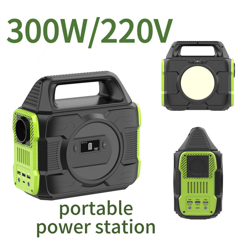 ธนาคารพลังงานแบตเตอรี่พกพาฉุกเฉิน 110V 220V พร้อมแพเนลแสงอาทิตย์และเทคโนโลยี MPPT