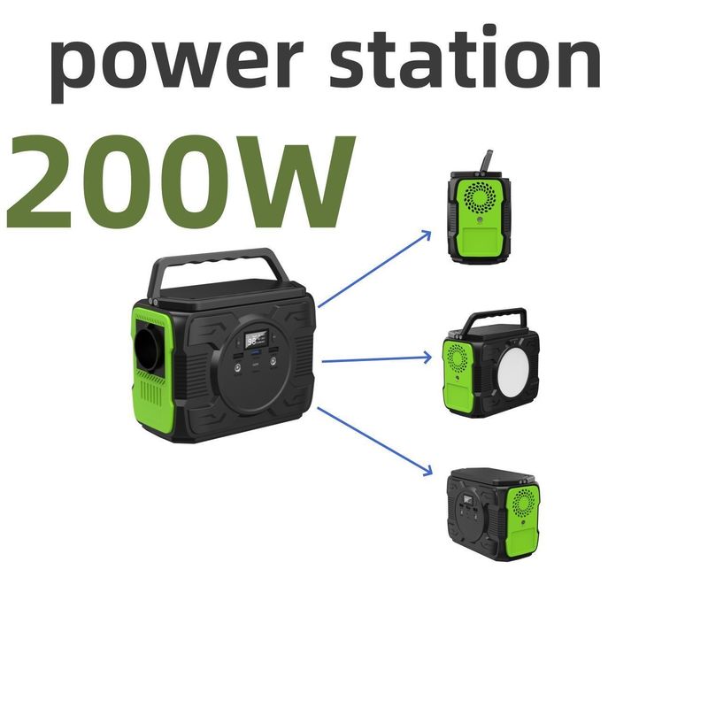เครื่องกําเนิดพลังงานแสงอาทิตย์ 200W เครื่องกําเนิดพลังงานเคลื่อนไหวแบบพกพาร้อน สําหรับรถเรฟอร์มระเบียงฉุกเฉิน