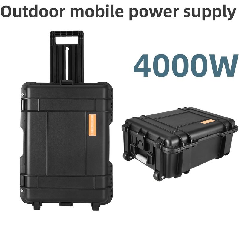 3840wh LT-40 หลากหลายฟังก์ชัน 3000W 5000W 6000W 7000W โรงไฟฟ้าพกพาที่พลังงานสูง