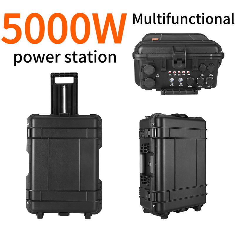 อยู่ชาร์จทุกที่ พลังงานสูงสุด 8000W สถานที่พลังงานแสงอาทิตย์พกพาสําหรับการผจญภัยกลางแจ้ง
