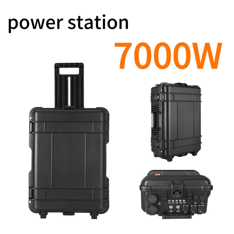 AC คลื่นไซน์บริสุทธิ์ 7000W แบตเตอรี่ลิตยูมเทอร์เนอรี่ เสถียรความแรงดัน แหล่งกระแสปัจจุบันคงที่