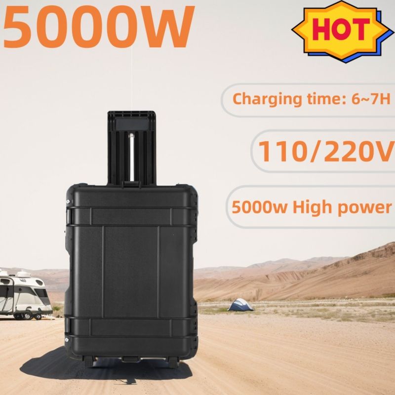 เครื่องผลิตพลังงานแสงอาทิตย์ 4800wh ความจุชื่อเสียง สําหรับพลังงานที่สามารถนําไปเก็บพลังงานได้