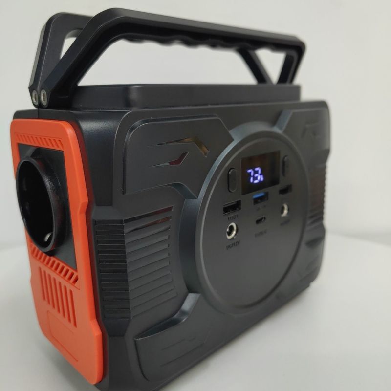 AC Output 200W สถานีพลังงานพกพา เครื่องผลิตแสงอาทิตย์สําหรับสถานีชาร์จกลางแจ้ง