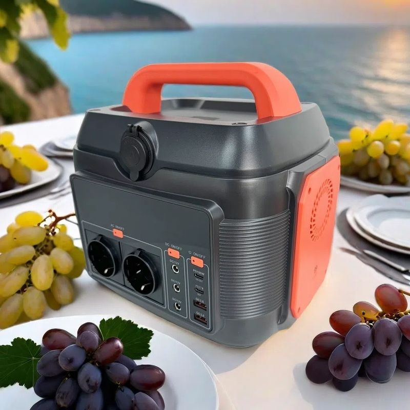 6 กิโลกรัม เครื่องผลิตพลังแสงอาทิตย์แบบพกพา 600W เครื่องผลิตพลังแสงอาทิตย์ 50Hz 60Hz 600 Watt