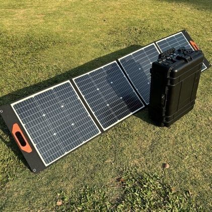 ระบบพลังงานแสงอาทิตย์นอกเครือข่าย 3kw 5kw 6kw USB/ประเภท-C 18W Max Home Generator Power Bank