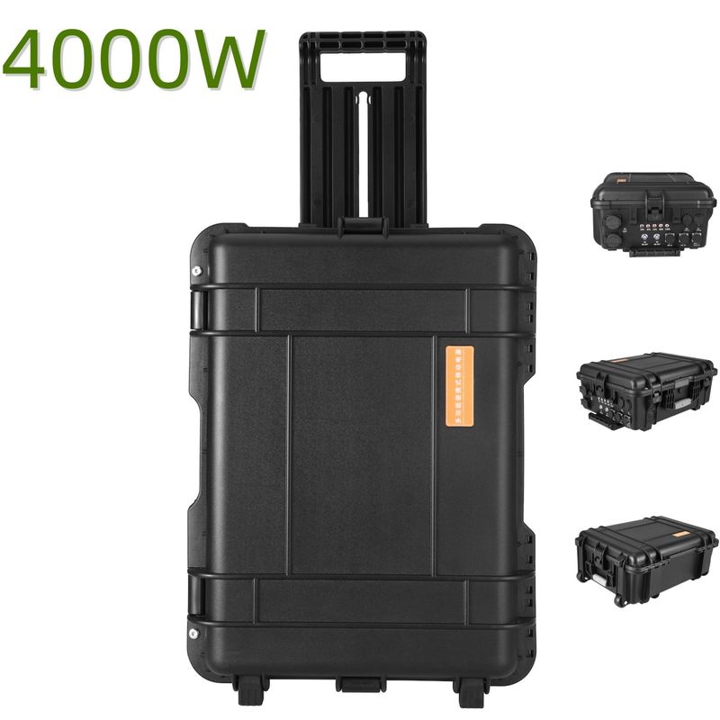 เครื่องผลิตพลังงานสูงสุด 8000W LiFePO4 โซลาร์แบบพกพาสําหรับกิจกรรมกลางแจ้ง