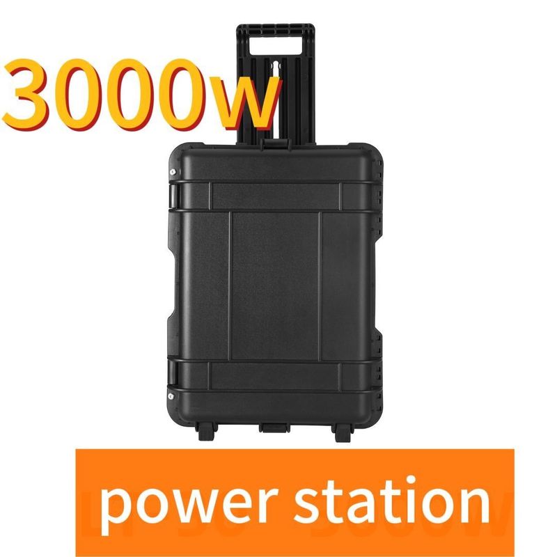AC Pure Sine Wave Output ความจุสูง 110V/220V โรงไฟฟ้าบ้านหรือกลางแจ้ง