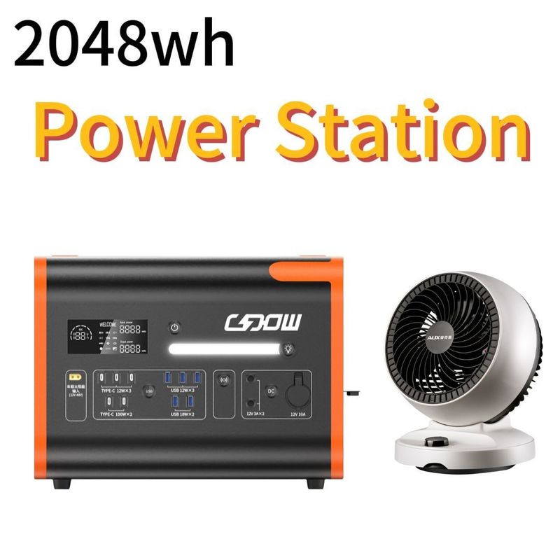 แอนซี การออกแรงดัน แอนซี 100V-120V / แอนซี 220V-240V อินเวอร์เตอร์คลื่นไซน์บริสุทธิ์ LiFePO4 โรงไฟฟ้า