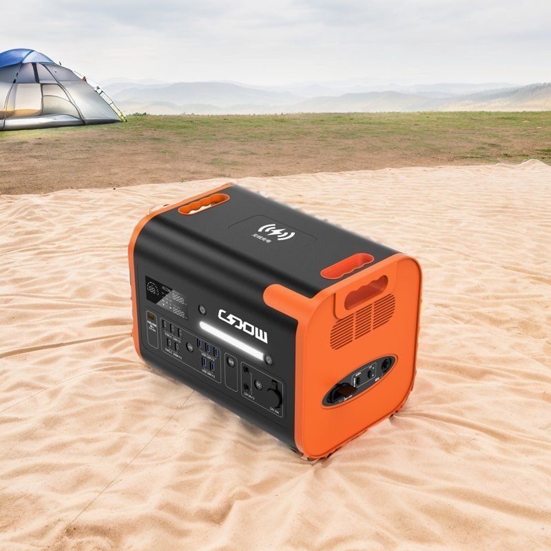 2200W / 2048wh พลังงานที่เก็บพลังงาน แหล่งไฟฟ้า แบตเตอรี่ลิตยู LiFePO4 เครื่องผลิตพกพา