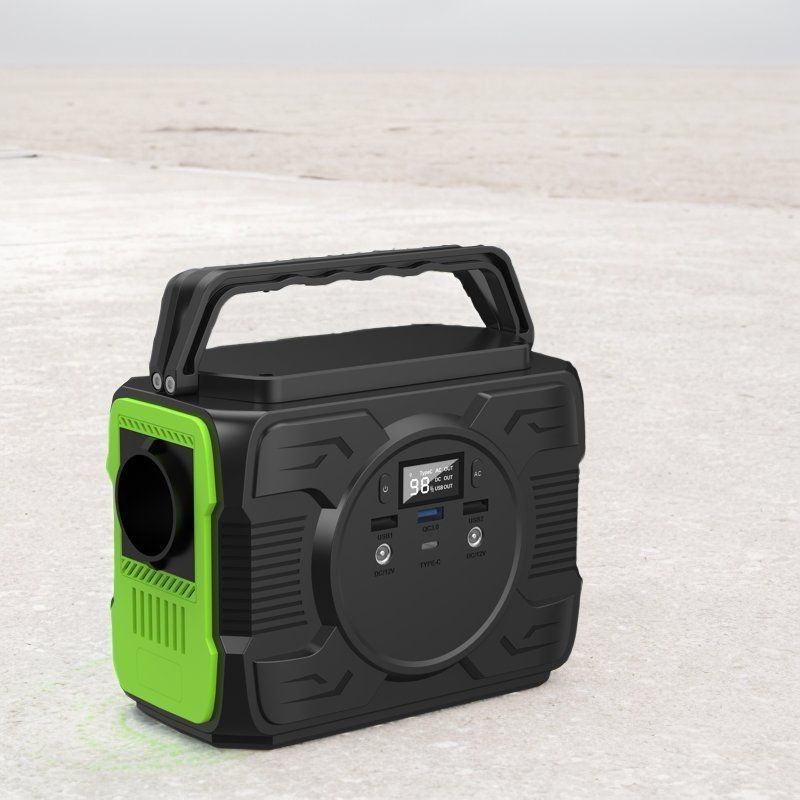 โรงไฟฟ้าพลังแสงอาทิตย์พกพา 200W แบตเตอรี่ลิตยูมเทอร์เนอรี่ สําหรับการสํารองพลังงานที่เกิดใหม่