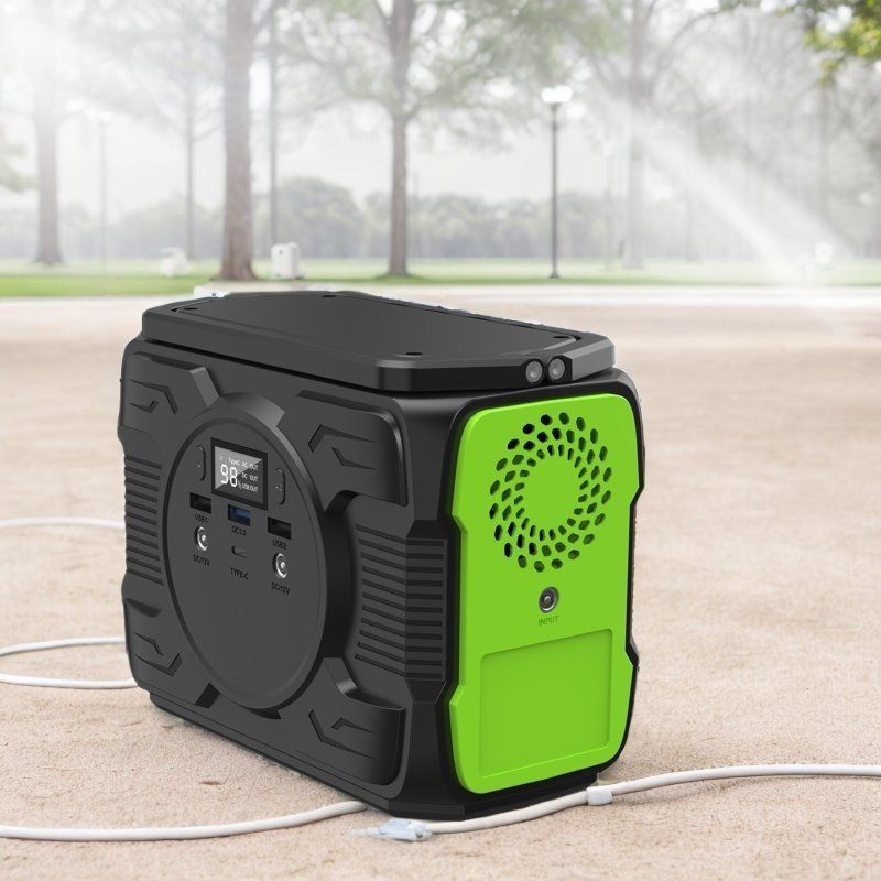 เครื่องผลิตพลังงานแบบพกพา 200W สําหรับการเก็บพลังงานและการชาร์จ