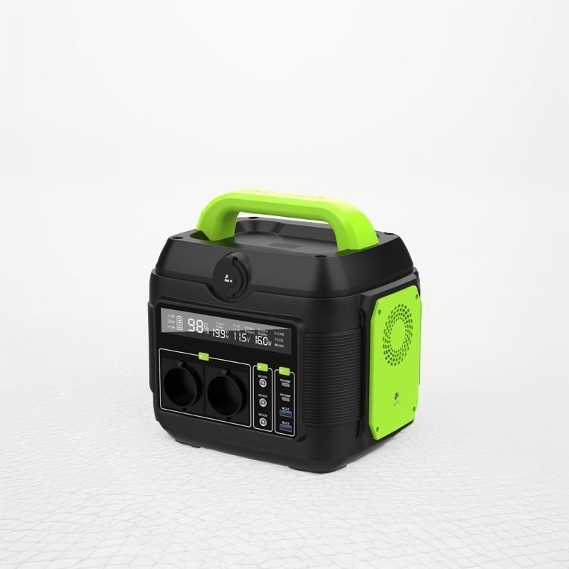 แบตเตอรี่ลิตยูม 600W พกพาภายนอกที่เก็บพลังงาน พลังงานสําหรับพลังงานฉุกเฉิน
