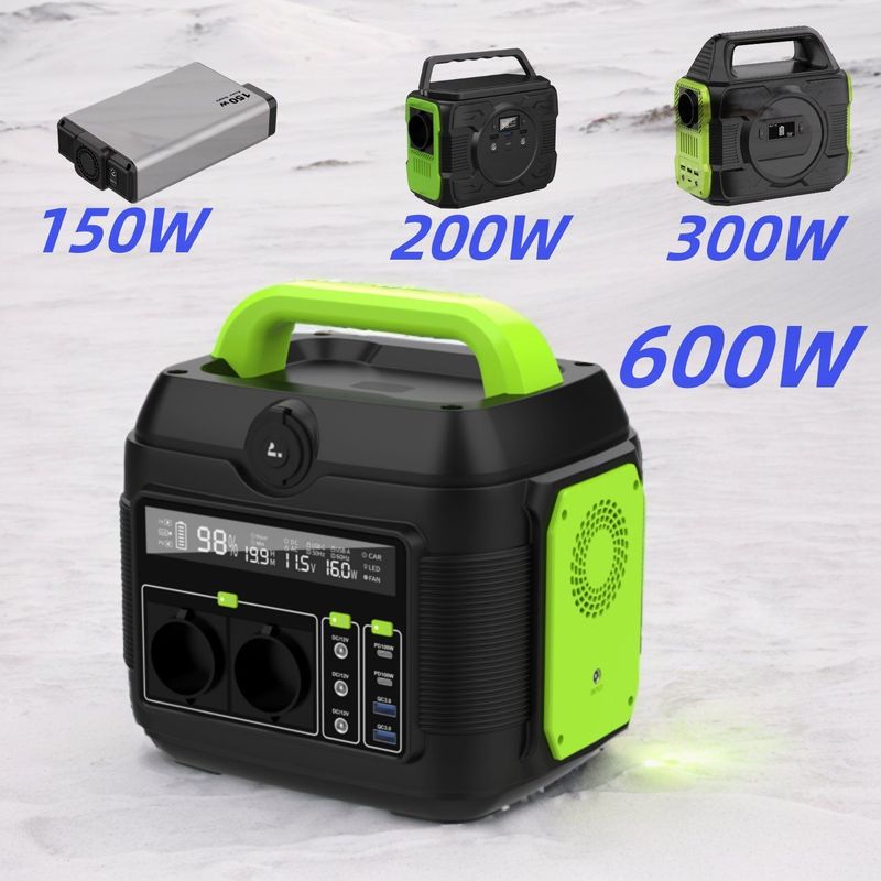 S6 600W มินิ โมบาย โซลาร์ พลังงานไฟฟ้าสําหรับสแตนดาร์ทยุโรปและแอฟริกาใต้ ประเภทโซเกต