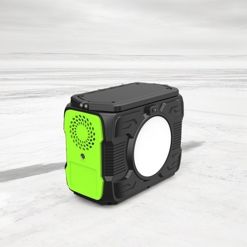 ความจุแบตเตอรี่ 48000mAh สถานที่ชาร์จพกพา 200W สําหรับการตั้งแคมป์กลางแจ้งพลังงานสูง