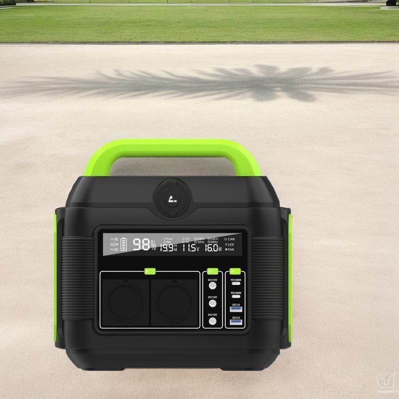 600W พลังงาน แบตเตอรี่ลิตியம் สถานที่พลังงานเคลื่อนที่สําหรับแคมป์และเก็บพลังงานฉุกเฉิน
