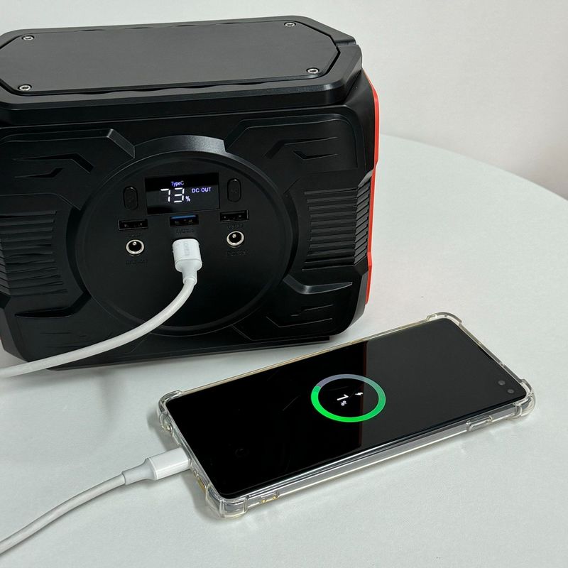 S2X-173 200W 173wh/48000mAh สถานไฟฟ้าพกพา เครื่องผลิตพลังงานแสงอาทิตย์สําหรับกิจกรรมกลางแจ้ง
