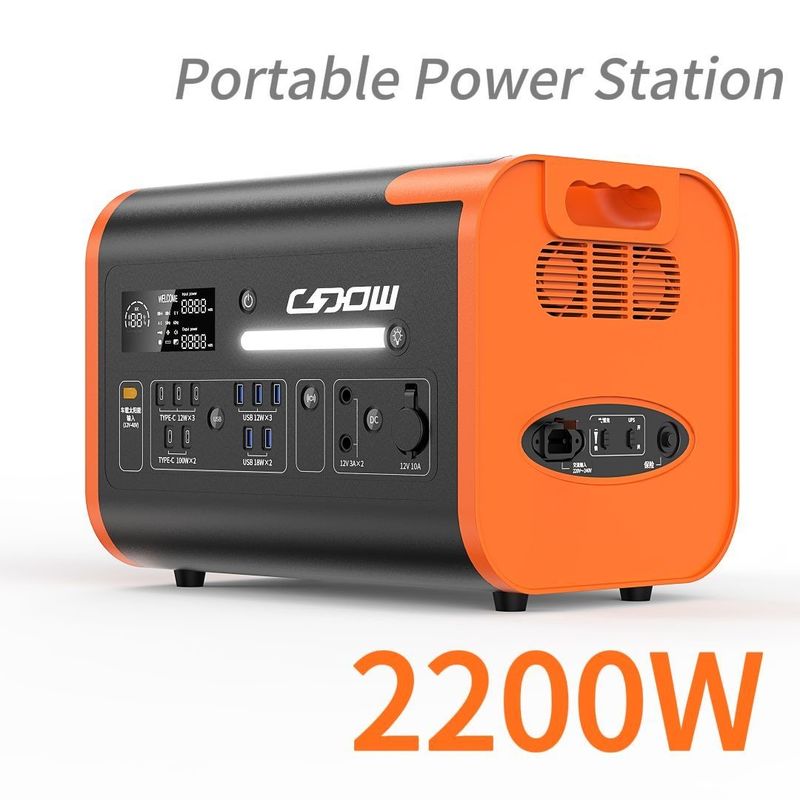 2000wh Off Grid Energy Storage พลังงานแสงอาทิตย์สํารอง แบงค์พลังงานพกพา โรงไฟฟ้า