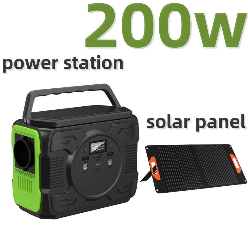 110/220V-50Hz/60Hz เครื่องกําเนิดพลังงานแสงอาทิตย์ปรับปรุงคลื่น AC Output สําหรับโรงไฟฟ้ากลางแจ้ง