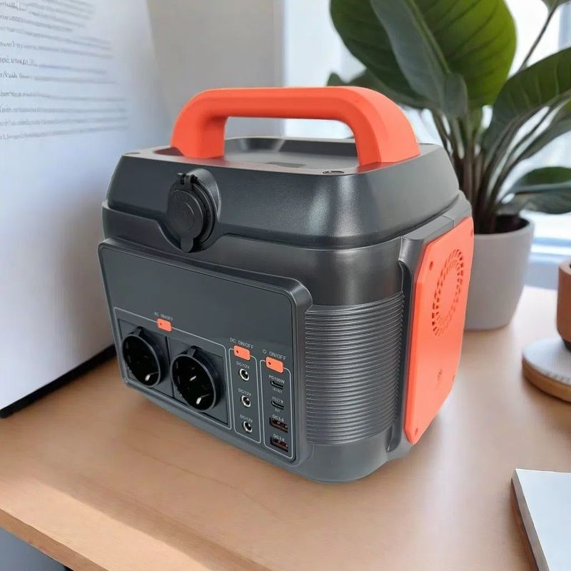 110/220V-50Hz/60Hz เครื่องผลิตพลังงานแสงอาทิตย์ 2200W สถานที่พลังงานกลางแจ้งสําหรับแบตเตอรี่ลิธีਅਮ S6